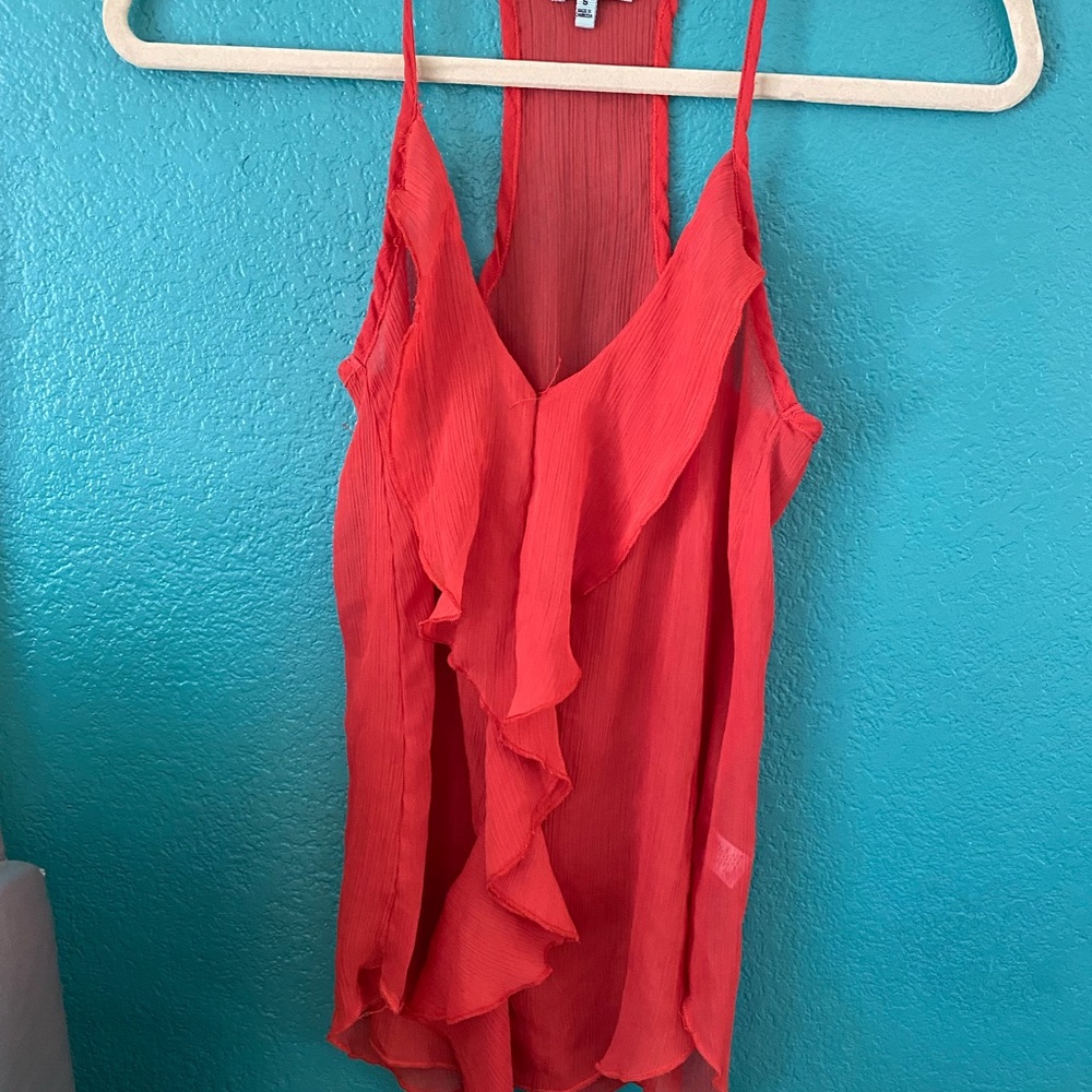Coral shirt